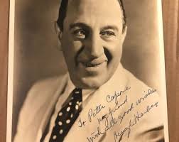 Hugh Herbert Excellent Very Rare Very Early Autographed 8/10 Photo 30s  Black Cat