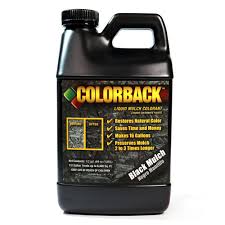 Check spelling or type a new query. Colorback 1 2 Gal Black Mulch Color Covering Up To 6400 Sq Ft 192264 The Home Depot