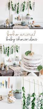 Boho Animal Jar Baby Shower Favors The Tomkat Studio Blog Boho Baby Shower Gender Neutral Baby Shower Baby Shower Themes
