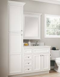 But for your information linen cabinets can be installed anywhere inside your bathroom. Vlc1884 Linen Closet Danbury White Vanity Cabinet