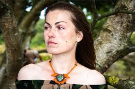 Boho Medieval Necklace With Turquoise