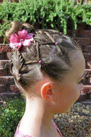 Princess Piggies Fairytale Bun Kids Hairstyles Gymnastics Hair Competition Hair