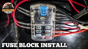Cover, plastic, fuse box top, black, dodge, jeep, truck, van, each. Accessory Fuse Block And Cable Install In A 4wd How To Add 12v Accessories To Your Vehicle Youtube