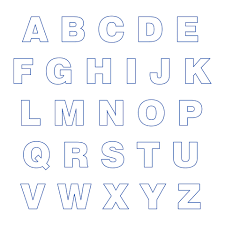 To find more information about these alphabets one can search google using large alphabet letters to cut out or alphabet letters to print and cut out. 10 Best Big Printable Cut Out Letters Printablee Com