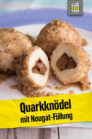 Quarkknodel Mit Nougat Fullung In 2020 Kochen Und Backen Rezepte Quark Knodel Rezepte