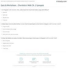 Charlotte s web coloring pages ks the best learning media you can use. Quiz Worksheet Charlotte S Web Ch 2 Synopsis Study Com