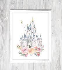 Decorate Like A Disney Princess With This Watercolor Print In 2020 Watercolor Disney Disney Decor Watercolor Print