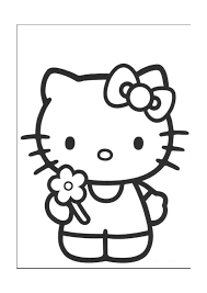 Immagini Da Colorare Hello Kitty 4