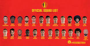 Voir plus d'idées sur le thème diable rouge, diable, rouge. Liste Des 23 Diables Rouges Pour Le Mondial 2018 Avec Kompany Et Vermaelen Mais Aussi Januzaj Pas Benteke Ciman 24e Homme