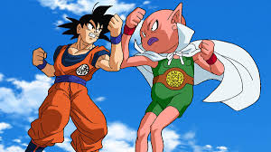 BBC iPlayer - Dragon Ball Super - Series 3 - Champa: 42. A Chaotic Victory  Party! Showdown at Last?! Monaka vs. Goku!
