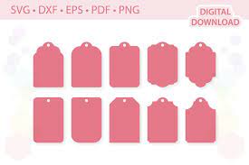 Download Dxf Cricut Cut Files Silhouette Cut Files Png Gift Tag Svg Decorative Tags And Labels Pdf Gift Tag Template Shape Svg Price Tag Clip Art Art Collectibles