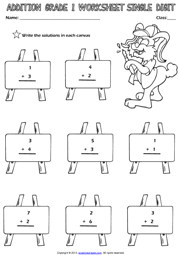 Maybe you would like to learn more about one of these? Grade 1 Addition Printable Worksheets And Exercises