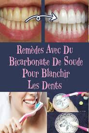 Remedes Avec Du Bicarbonate De Soude Pour Blanchir Les Dents Santee