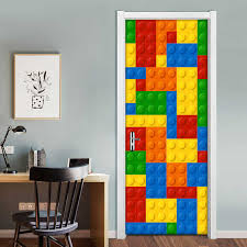 And like the building bricks and blocks of our childhoods, constructed by our own hands. Home Furniture Diy 3d Self Adhesive Pvc Door Wall Building Blocks Booth Diy Home Decor Poster Furniture Stickers