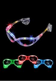 6 Pack Of Led Sunglasses Light Up Rave Glasses From Raveready