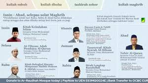 Mohd noor erwin aldiansyah romadhon b. Masjid Ar Raudhah Bacaan Yasin Tahlil Bersama Ustaz Hanan Farihin Facebook