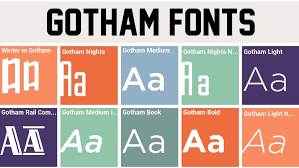Since it didn't exist anywhere (until now) and appears to. Gotham Font Free Download