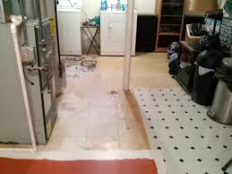 If you are flooring over a concrete slab you don't need. 13 Practical Tiips For A Painted Vinyl Basement Floor