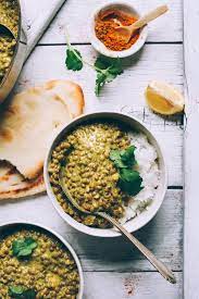 1 Pot Lentil Green Curry Minimalist Baker Recipes Recipe Lentil Dal Recipes Whole Food Recipes
