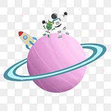 النجوم الأجانب رواد الفضاء الفضاء الخارجي عنصر الأجانب رسمت png وملف psd للتحميل مجانا pink hand painted planets