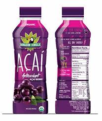Amazon Jungle Organic Antioxidant Acai Berry Power Juice 16oz Acai To View Further For This Article Visit The I Acai Berry Acai Berry Benefits Acai Drink