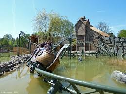 Die Schlange Von Midgard Hansa Park Sierksdorf Schleswig Holstein Germany Park Amusement Roller Coaster