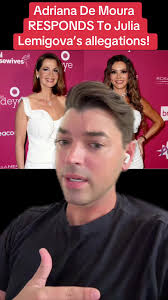 Adriana De Moura Defends Against Julia Lemigova’s Claims
