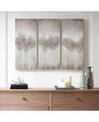Jla Home Madison Park Taupe Luminous Hand Painted Canvas Reviews Wall Art Macy S Hand Painted Canvas Wall Art Sets 3 Piece Wall Art