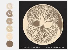 Download Laser Cut Mandala Dxf Files Wood Art Multilayer 3d Mandala Geometric Laser Digital Templates Dxf S Artofit