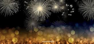 Happy New Year Fireworks And Stars Holiday Background In 2020 New Year Fireworks Happy New Year Fireworks Holiday Background
