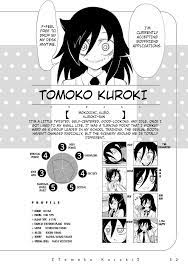 Tomoko Kuroki. Profile and stats from Special Booklet (Google translation)  : r/watamote