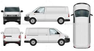 Minivan Template Mini Van Car Vector Car