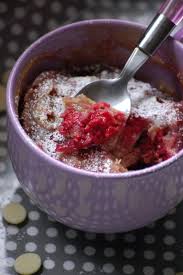 Mug Cake Chocolat Blanc Framboise Recette Mugcake Gateau Mug Micro Onde Chocolat Blanc