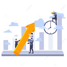 Flat Business Vector Concept Of Analysis And Strategy For Good And Growth Chart Performance Of Profit Working And Time Management Growth Business Success Png In 2020 Growth Chart Time Management Web Business