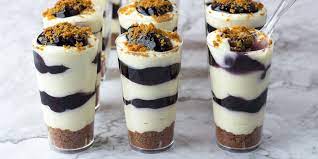 Dlux Mini Dessert Cups No Bake Blueberry Cheesecake Shooters Recipe Dessert Cups Recipes Mini Desserts Shooters Recipes Dessert Shooters Recipes