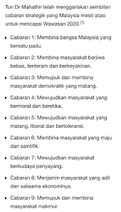English español deutsch français 日本語 português 한국어. Syahir On Twitter Apa Matlamat Sebenar Wawasan 2020 Selain Daripada General Visions Tentang 9 Cabaran Yang Perlu Diatasi Membina Bangsa Malaysia Bersatu Padu Contohnya Apa Usaha Chedetofficial Bina Bangsa Malaysia Dulu Percaya