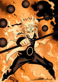 Artstation Naruto Six Path Mode Luis Bajo Collados In 2020 Naruto Uzumaki Wallpaper Naruto Shippuden Naruto