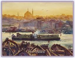 Omer Muz 1957 Turk Ressam Forum Gercek Turk Sanati Suluboya Sanatcilar