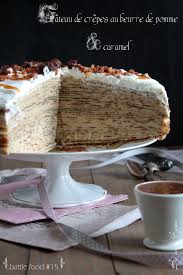 Gateau De Crepes Au Beurre De Pomme Et Caramel Battle Food 15 By Acb 4 You Gateau Crepe Beurre De Pomme Crepe Au Beurre