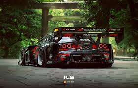 Artstation Fd3s Time Attack Khyzyl Saleem Japanese Cars Rx7 Mazda Rx7
