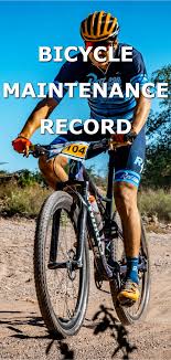 Bicycle Maintenance Record In 2020 Bicycle Maintenance Bicycle Recorded Books