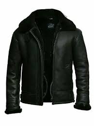 Brandslock Men S Aviator Ginger Brown B3 Real Shearling Sheepskin Leather Bomber Flying Pilot Jacket Leather Jacket Men Jackets Men Fashion Fur Leather Jacket
