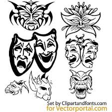 Vektor orang pakai masker hitam putih. Masker Carnevale Di Venezia Ai Svg Uidownload