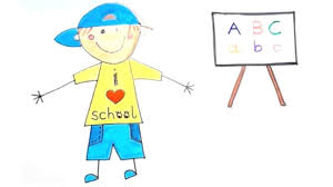 How To Draw A Boy For Kindergarten Drawing Draw Kids School Backtoschool Baby Youtube Kindergarten Drawing Drawing For Kids Boy Drawing