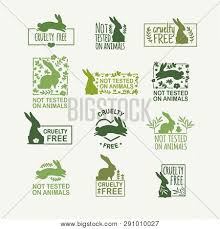 Cruelty free vector logo icon design with rabbit symbol in heart shape outline. Set Animal Logo Vector Photo Free Trial Bigstock