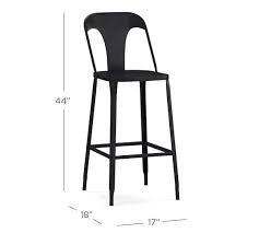 Choosing kitchen counter stools for your kitchen island or peninsula can be tricky. Maxx Metal Bar Stool Pottery Barn
