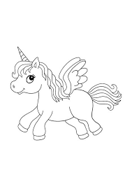 You will be able to down load this photograph, select download image and save picture to your mobile phone. Winged Unicorn Coloring Pages 4 Free Printable Coloring Sheets 2020
