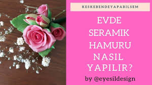 Evde Soguk Porselen Hamuru Nasil Yapilir Kendin Yap Kendin Yap Ve El Sanatlari Elisi Fikirleri Seramik
