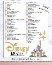 Preview, buy, or rent kids & family movies in up to 1080p hd on itunes. Updated Disney Movie Checklist Walt Disney Movie Watch List Instant Download Animated Movies Activity For Kids And Family Film Disney Walt Disney Film Marathon De Film