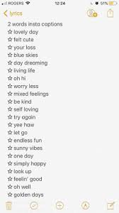 2 Words Insta Captions Instagram Captions Quotes Ig Captions Ideas Instagram Quotes Captions Instagram Captions For Selfies Funny Instagram Captions